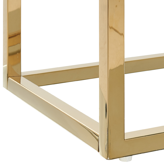 Console table AZUSA Tempered glass White marble [6]