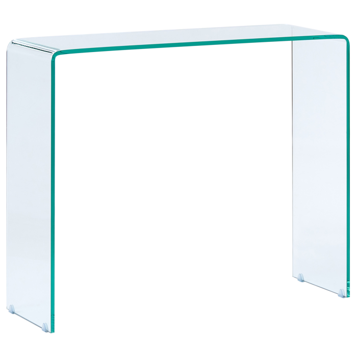 Masă consolă KENDALL Sticlă securizată Transparent [2]