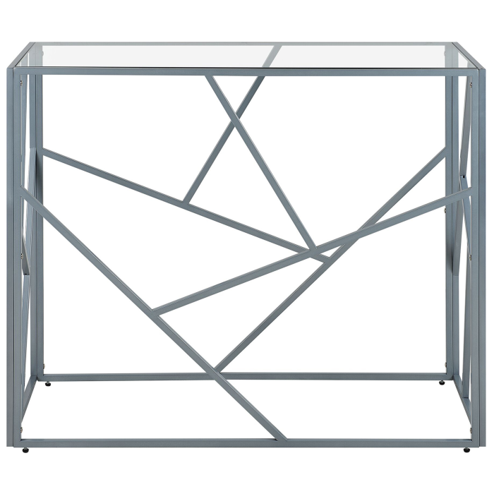 Masă consolă ORLAND Argintiu [5]