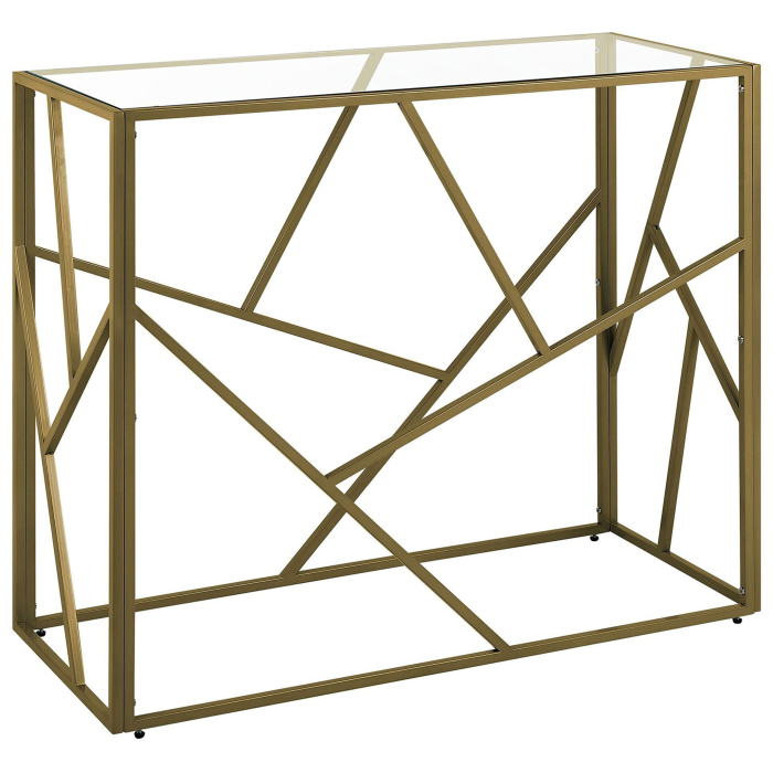 Console table ORLAND Glass Gold [2]