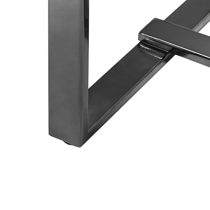 Masă consolă PLANO Sticlă securizată Alb marmură [6]