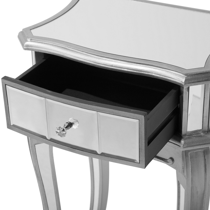 Masă consolă SOMMA Argintiu reflexiv [7]