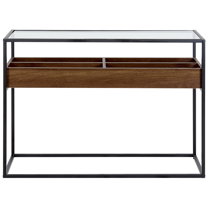 Console table WACO Tempered glass Black [4]