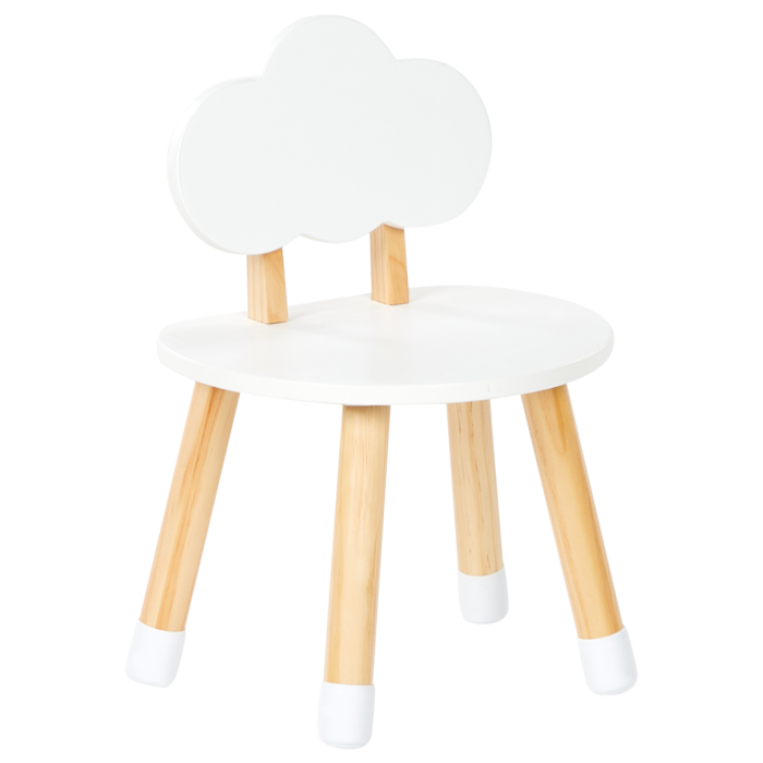 Masă cu scaune pentru copii ROBIN Alb [6]