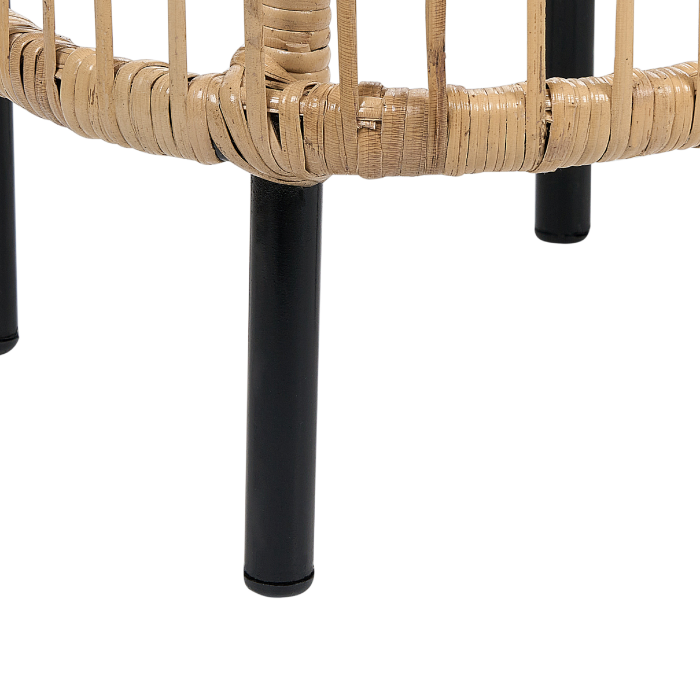 Masă de cafea pentru grădină CESENATICO Ratan Natural [6]