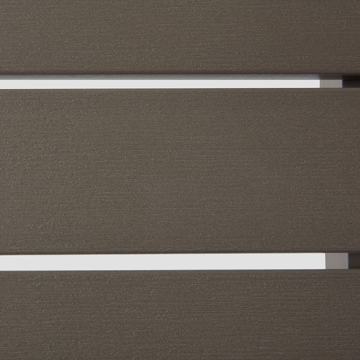 Masă de cafea pentru grădină SALERNO Metal Gri închis [6]