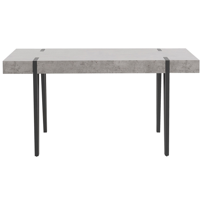 Masă de dining ADENA Efect de beton 150 cm 90 cm [4]