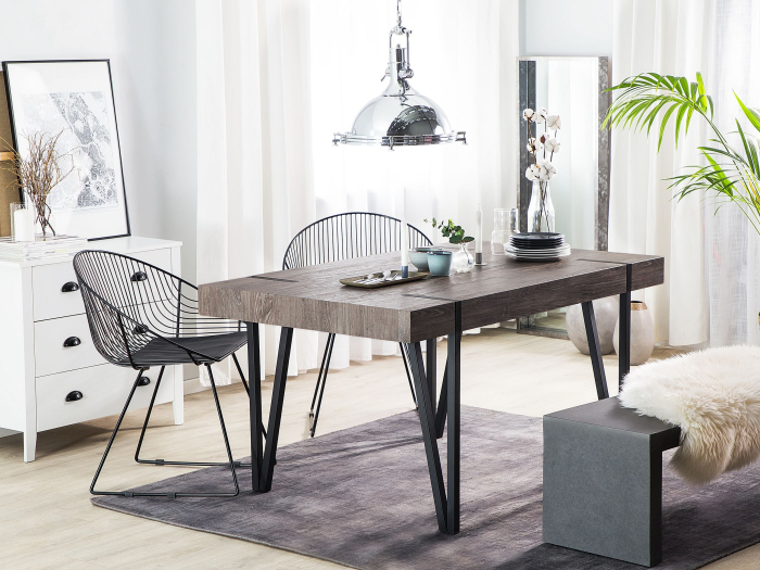 ADENA dining table Brown 180 cm 90 cm [1]