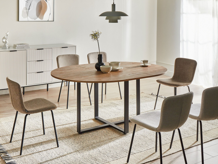 Masă de dining ALEXANDRINA Maro 120/160 cm 120 cm [1]