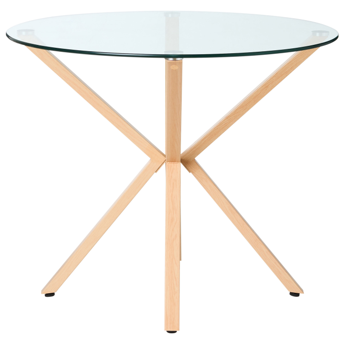 Masă de dining ALTURA Transparent 90 cm 90 cm [4]