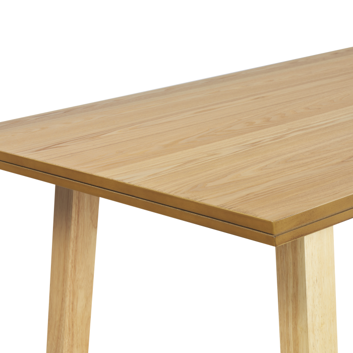 Masă de dining BARNES Frasin natural 160 cm 90 cm [5]