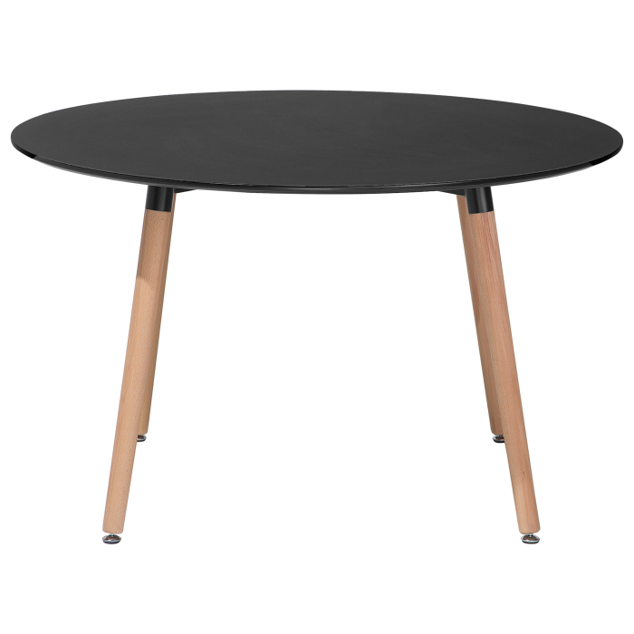 Masă de dining BOVIO Negru 120 cm 120 cm [2]