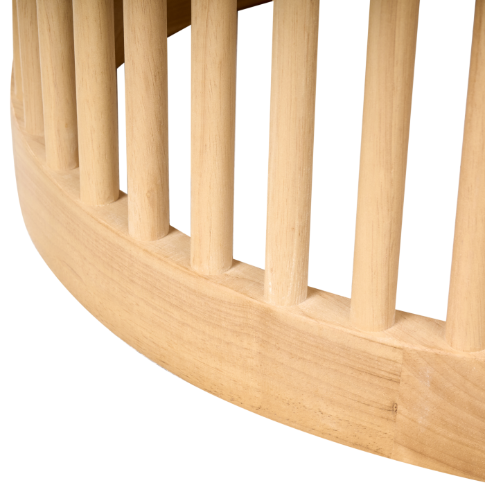 Masă de dining BOYLE Stejar deschis 110 cm 110 cm [5]