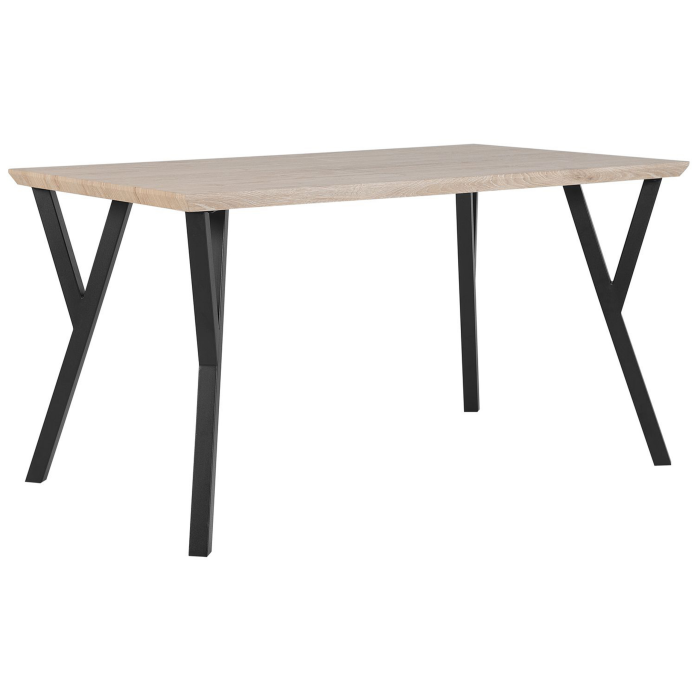 Masă de dining BRAVO Maro deschis 140 cm 80 cm [2]