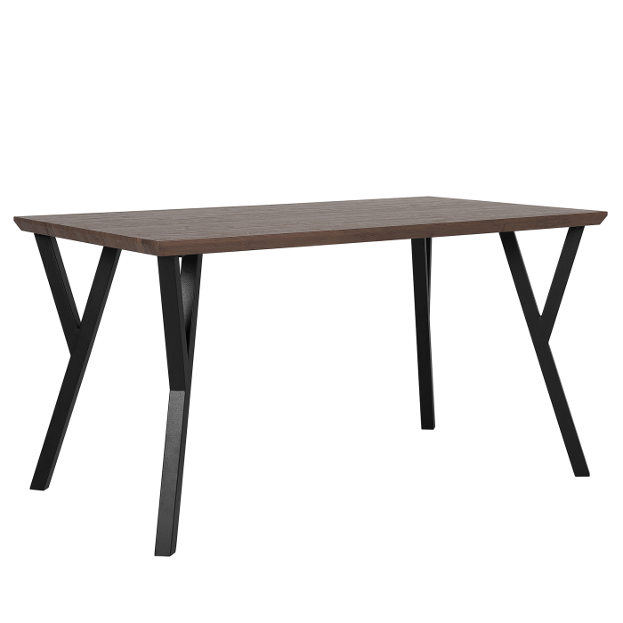Coffee table BRAVO dining table Dark brown 140 cm 80 cm [2]