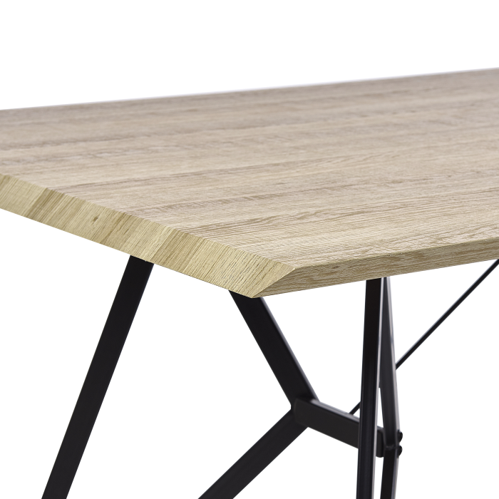 Dining table BUSCOT Light brown 160 cm 90 cm [5]
