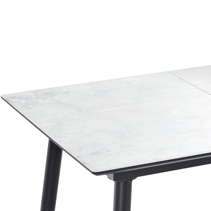 Masă de dining EFTALIA Alb marmură 120/150 cm 80 cm [6]