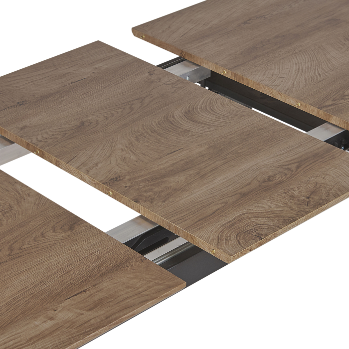 Masă de dining extensibilă BARBOSA Maro închis 140/180 cm 80 cm [8]