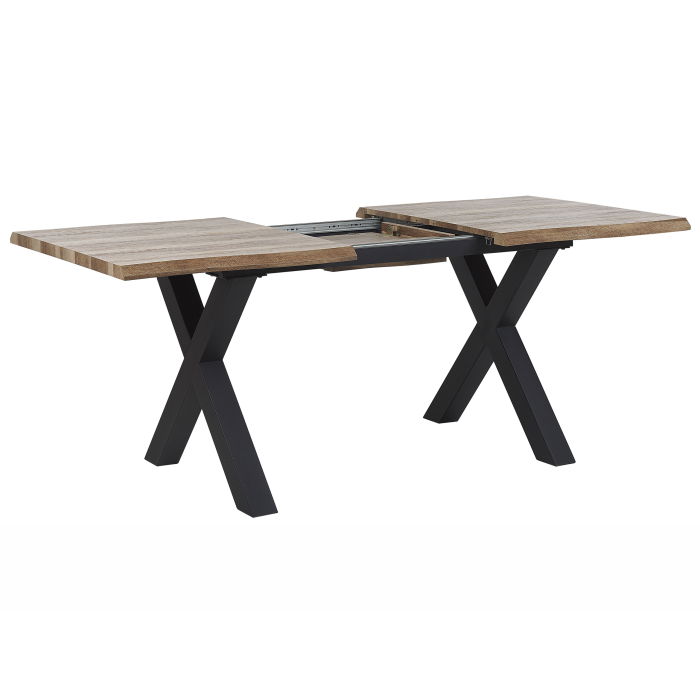 Masă de dining extensibilă BRONSON Maro închis 140/180 cm 90 cm [5]