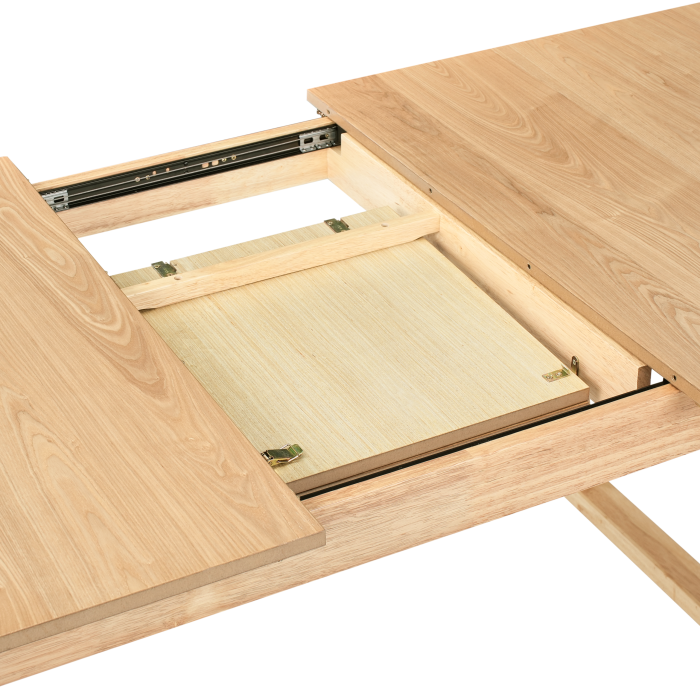 Masă de dining extensibilă CAMDEN Frasin deschis 160/200 cm 95 cm [8]