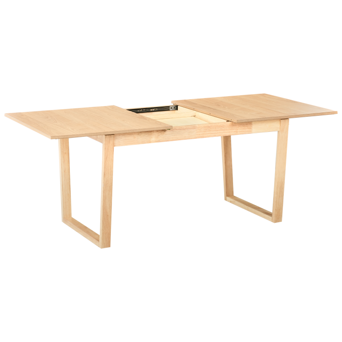 Masă de dining extensibilă CAMDEN Frasin deschis 160/200 cm 95 cm [5]