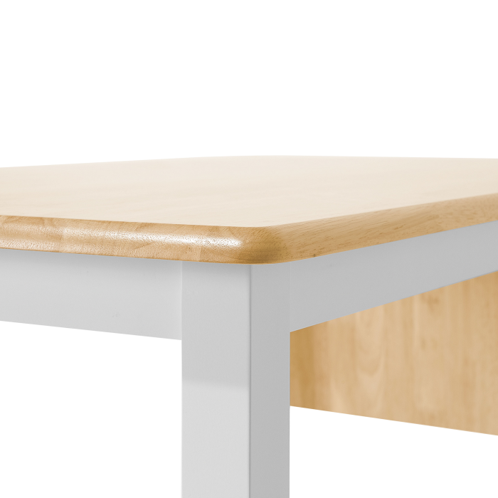 Masă de dining extensibilă LOUISIANA Maro deschis 120/160 cm 75 cm Lemn [9]