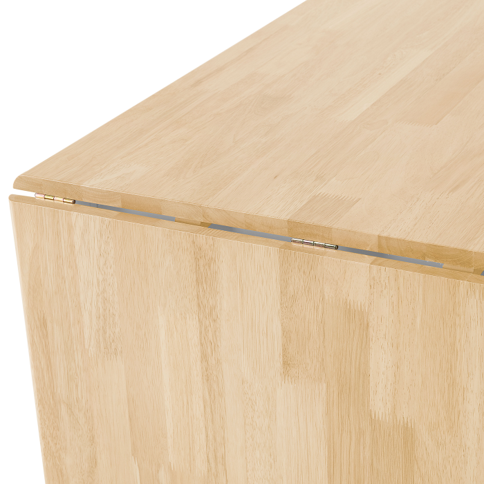 Masă de dining extensibilă LOUISIANA Maro deschis 120/160 cm 75 cm Lemn [10]