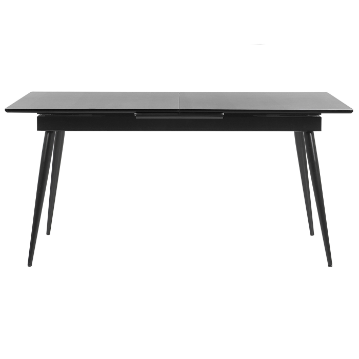 Masă de dining extensibilă MALDON Negru 160/200 cm 90 cm [5]