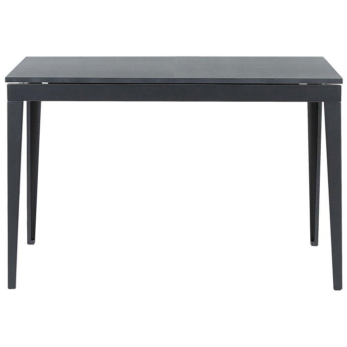 Masă de dining extensibilă NORLEY Negru 120/160 cm 80 cm [6]