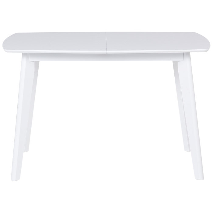 Masă de dining extensibilă SANFORD Alb 120/160 cm 80 cm [5]