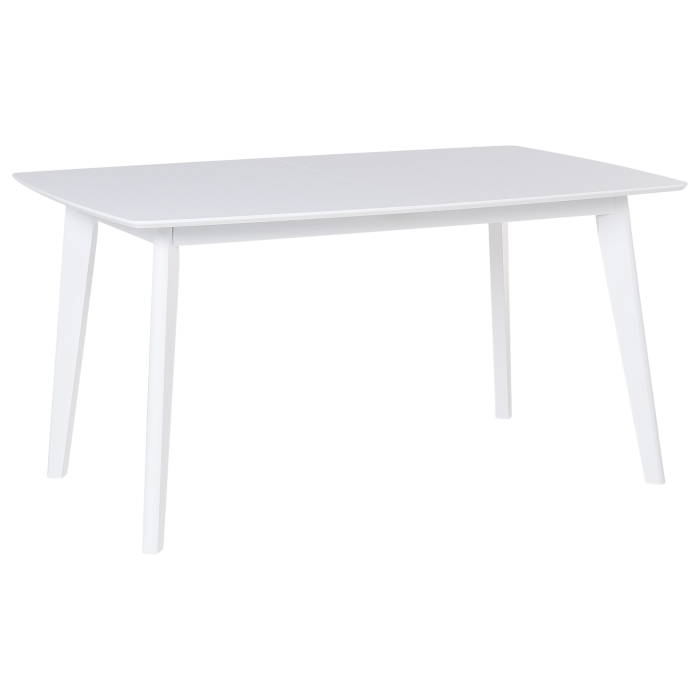 Masă de dining extensibilă SANFORD Alb 150/195 cm 90 cm [4]