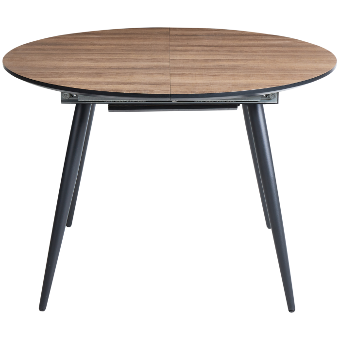 Extendable dining table SENIAC Brown 110/150 cm 112 cm [5]