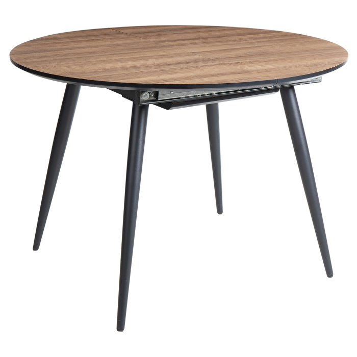 Extendable dining table SENIAC Brown 110/150 cm 112 cm [4]