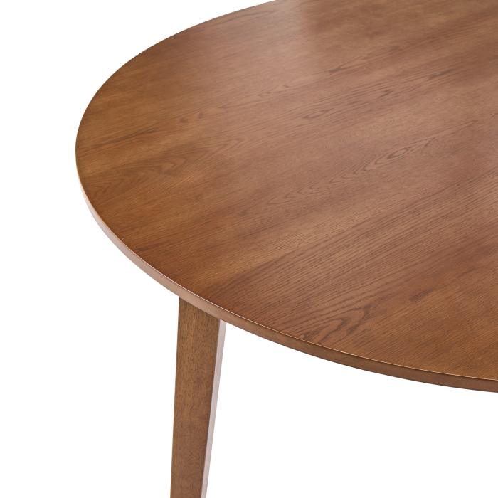 Masă de dining HUNTLEY Stejar închis 140 cm 140 cm [5]