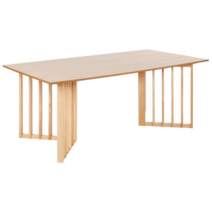 Dining table LEANDRA Light ash 200 cm 100 cm [2]