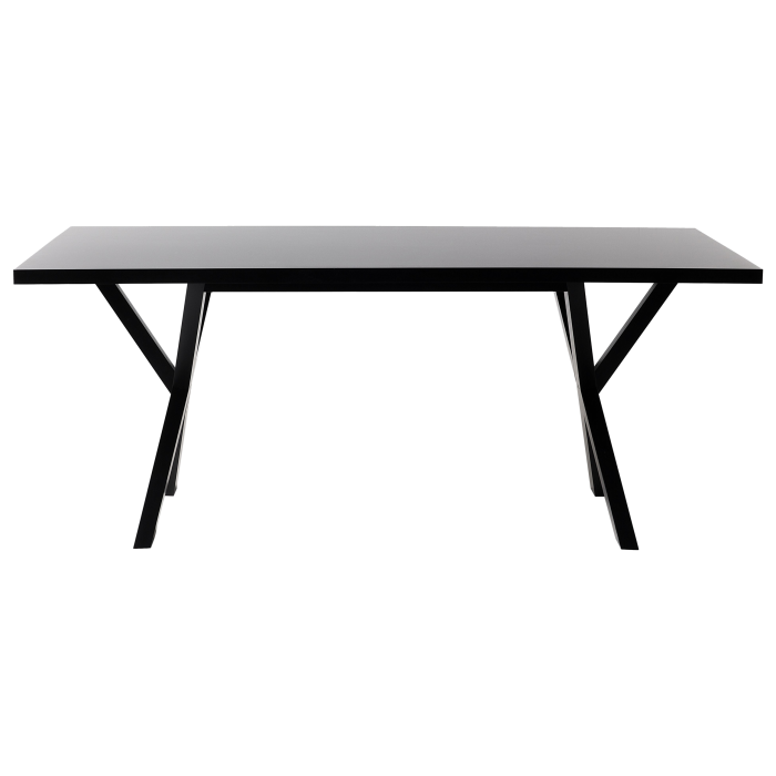 Dining table LISALA Black 180 cm 100 cm [4]