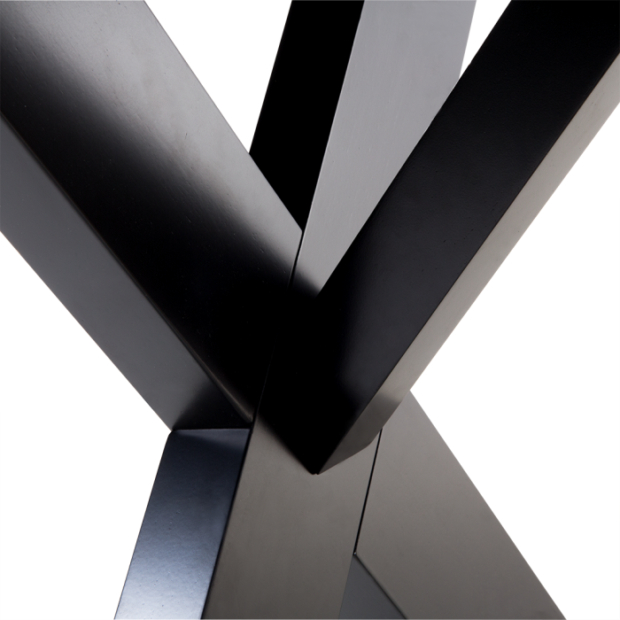 Dining table LISALA Black 180 cm 100 cm [6]