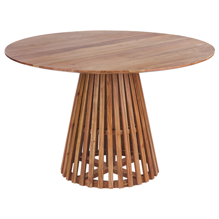 Masă de dining MESILLA Maro 120 cm 120 cm Lemn de acacia [2]