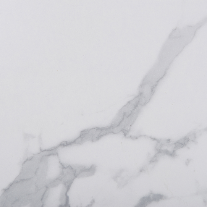 Masă de dining ODEON Alb marmură 120 cm 120 cm [6]