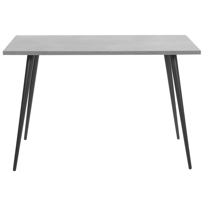 Masă de dining SANTIAGO Efect de beton 120 cm 80 cm [4]