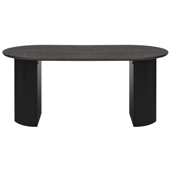 Dining table SAVORY Black 180 cm 90 cm [4]