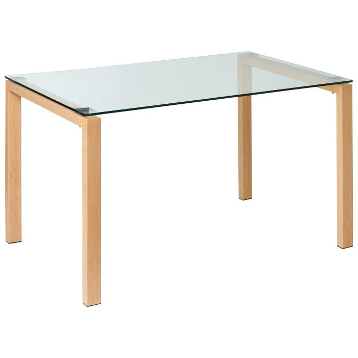 Dining table TAVIRA Transparent 130 cm 80 cm [2]