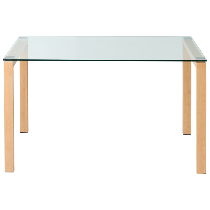 Dining table TAVIRA Transparent 130 cm 80 cm [4]