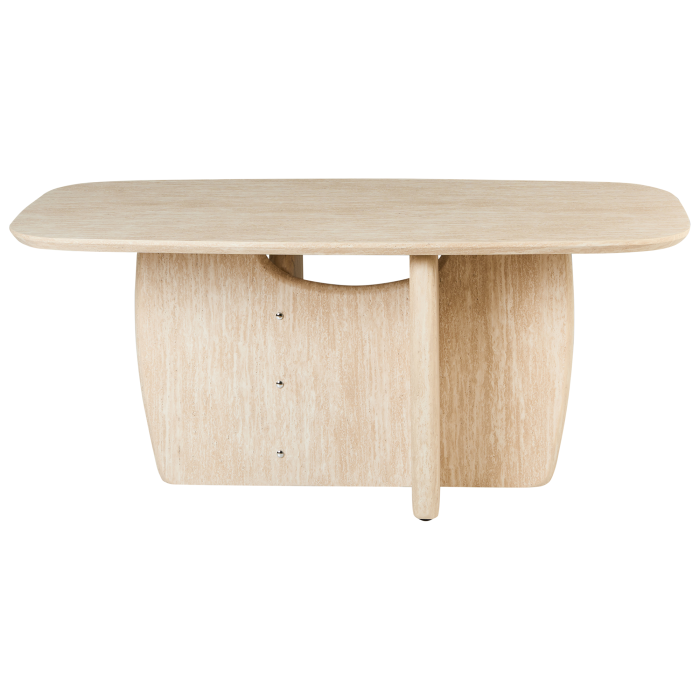 TRAVERS dining table Travertine look 180 cm 90 cm [4]