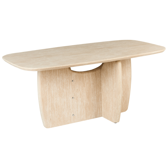 TRAVERS dining table Travertine look 180 cm 90 cm [2]