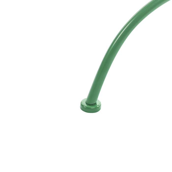 Garden table ALBINIA 70 cm 70 cm Metal Green [5]