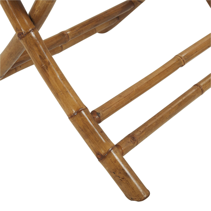 Garden table MOLISE Bamboo wood Brown Foldable [5]