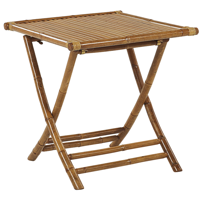 Garden table MOLISE Bamboo wood Brown Foldable [2]