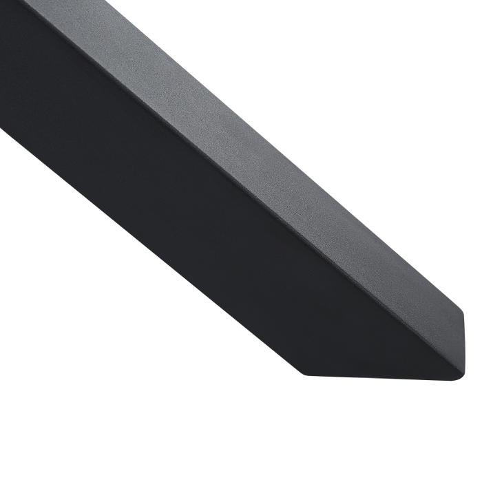 Masă dining de exterior MALETTO 120 cm 120 cm Sticlă Gri [6]