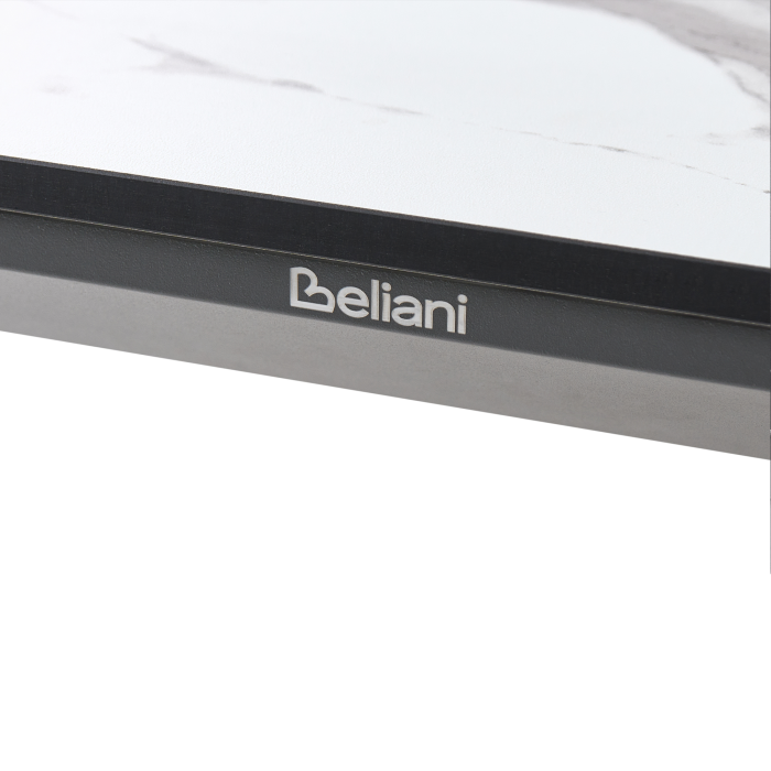 Outdoor dining table SOVARETO 180 cm 90 cm marble effect Marble white [7]